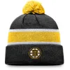 FANATICS BOSTON BRUINS BREAKAWAY CUFFED POM BEANIE sold by Pro Hockey Life