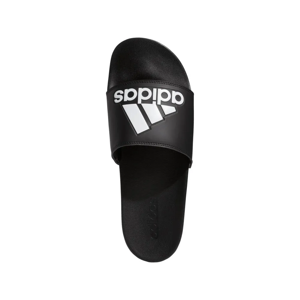 ADIDAS ADILETTE COMFORT SLIDE SANDALS - BLACK/WHITE/BLACK sold by Pro Hockey Life product image thumbnail 2