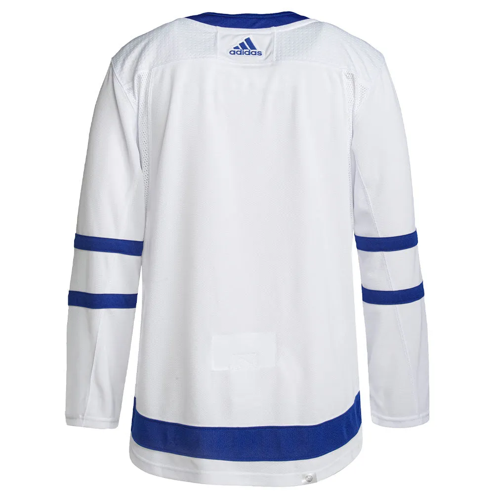 Toronto Maple Leafs Adidas Adizero Primegreen Authentic White Away Jersey sold by Pro Hockey Life product image thumbnail 2
