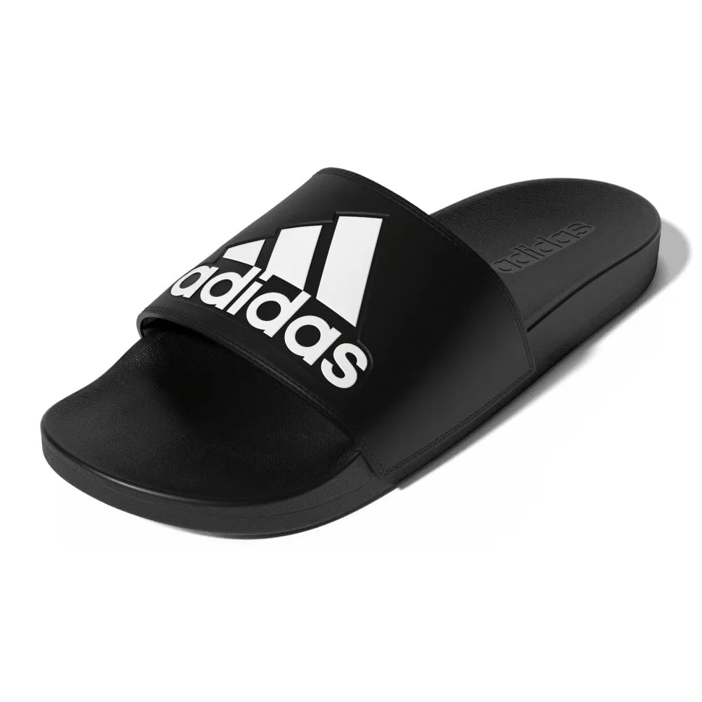 ADIDAS ADILETTE COMFORT SLIDE SANDALS - BLACK/WHITE/BLACK sold by Pro Hockey Life