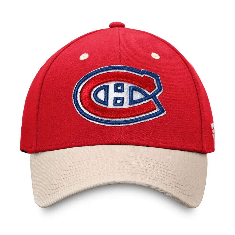 MONTREAL CANADIENS FANATICS MEN'S TRUE CLASSICS STRUCTURED STRETCH FLEX HAT sold by Pro Hockey Life product image thumbnail 2