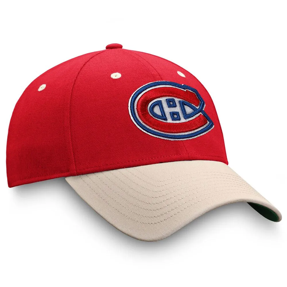 MONTREAL CANADIENS FANATICS MEN'S TRUE CLASSICS STRUCTURED STRETCH FLEX HAT sold by Pro Hockey Life product image thumbnail 3