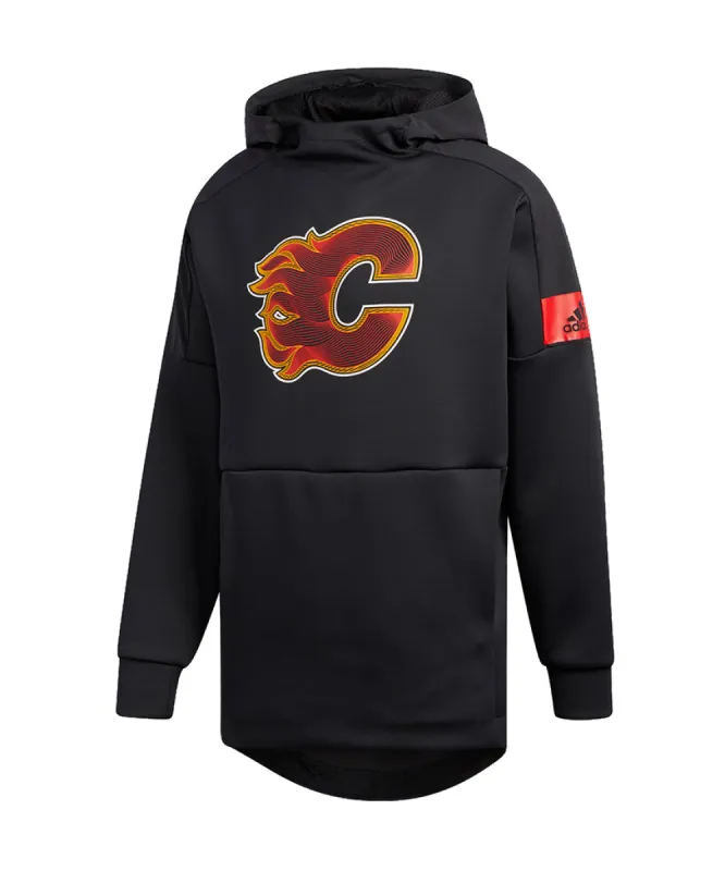 CALGARY FLAMES ADIDAS MEN'S GAME MODE PO HOODIE - BLACK sold by Pro Hockey Life