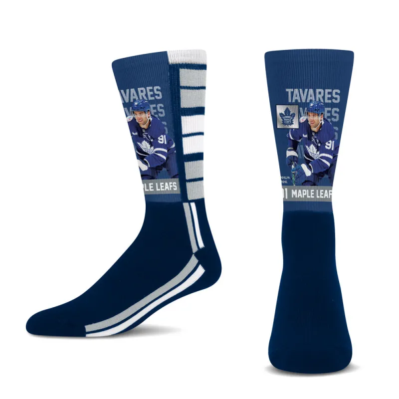 Toronto Maple Leafs John Tavares Finigan Socks sold by Pro Hockey Life