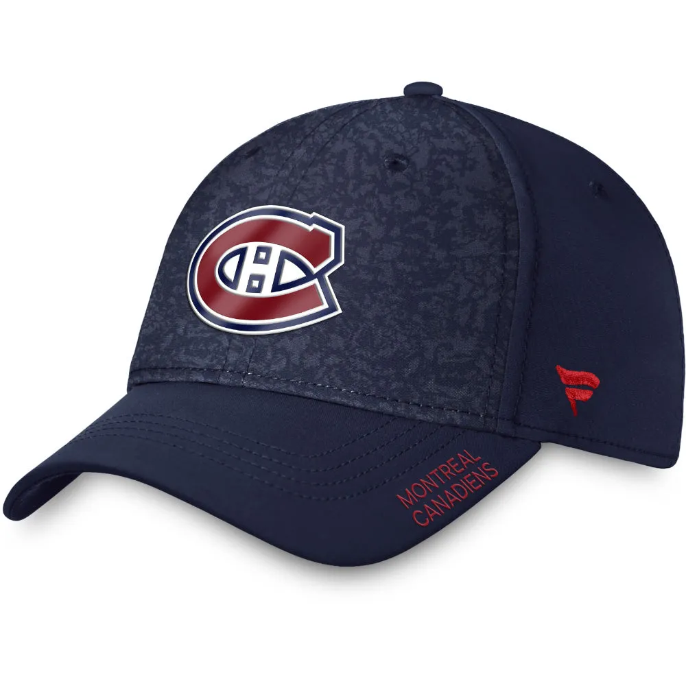 Fanatics Montreal Canadiens Authentic Pro Rink Adult Flex Hat Blue sold by Pro Hockey Life