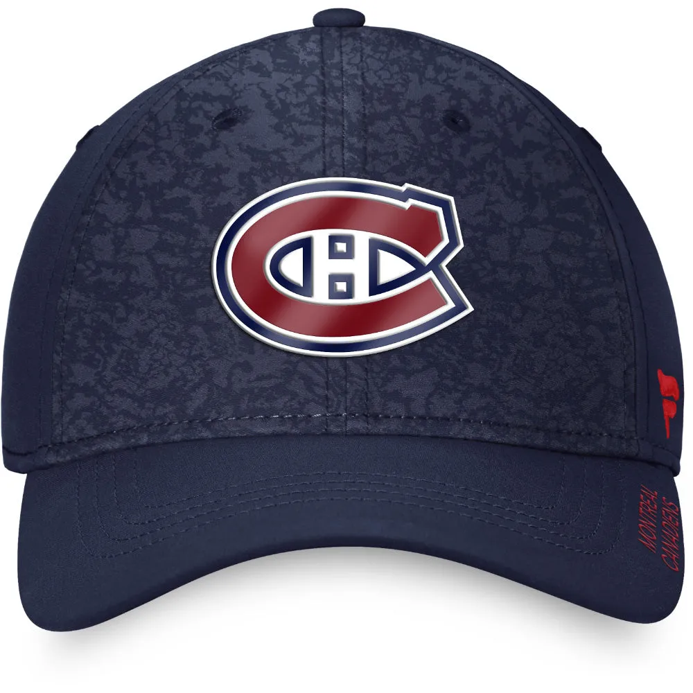 Fanatics Montreal Canadiens Authentic Pro Rink Adult Flex Hat Blue sold by Pro Hockey Life product image thumbnail 2