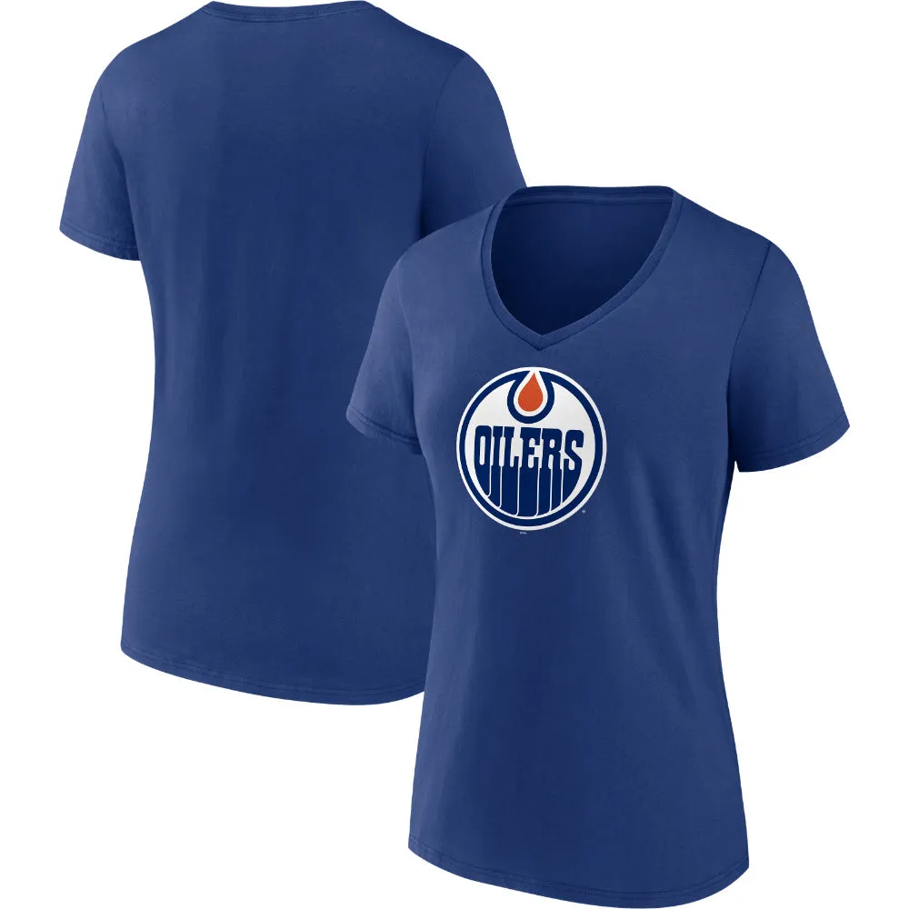 Fanatics Edmonton Oilers Primary Logo Women'S T Shirt sold by Pro Hockey Life product image thumbnail 3