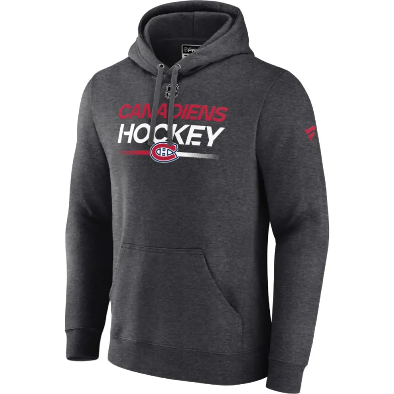 Fanatics Montreal Canadiens Authentic Pro Prime Adult Pullover Hoodie sold by Pro Hockey Life