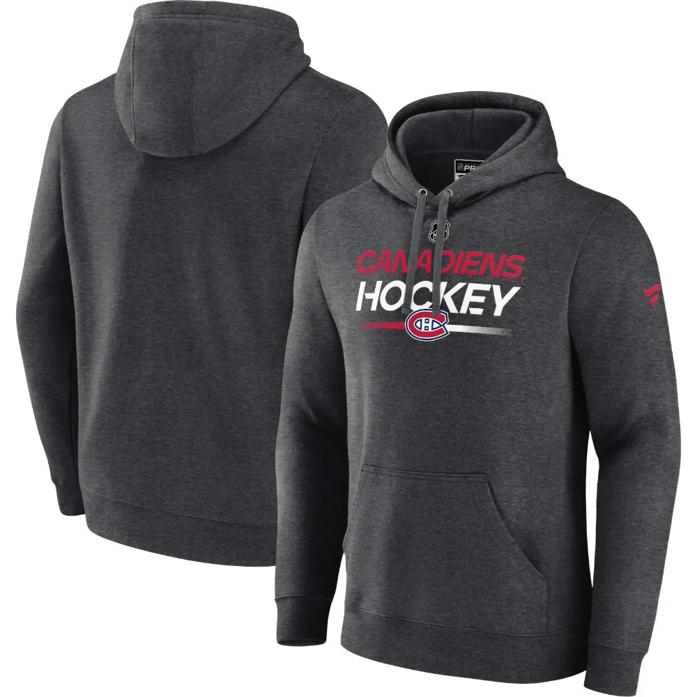 Fanatics Montreal Canadiens Authentic Pro Prime Adult Pullover Hoodie sold by Pro Hockey Life product image thumbnail 3