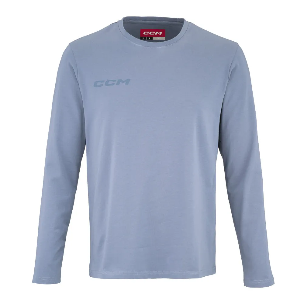 CCM Core Long Sleeve T Shirt - Blue sold by Pro Hockey Life