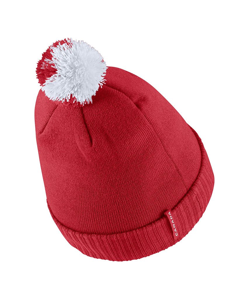 NIKE TEAM CANADA MEN'S SIDELINE CUFFED POM TOQUE sold by Pro Hockey Life product image thumbnail 2