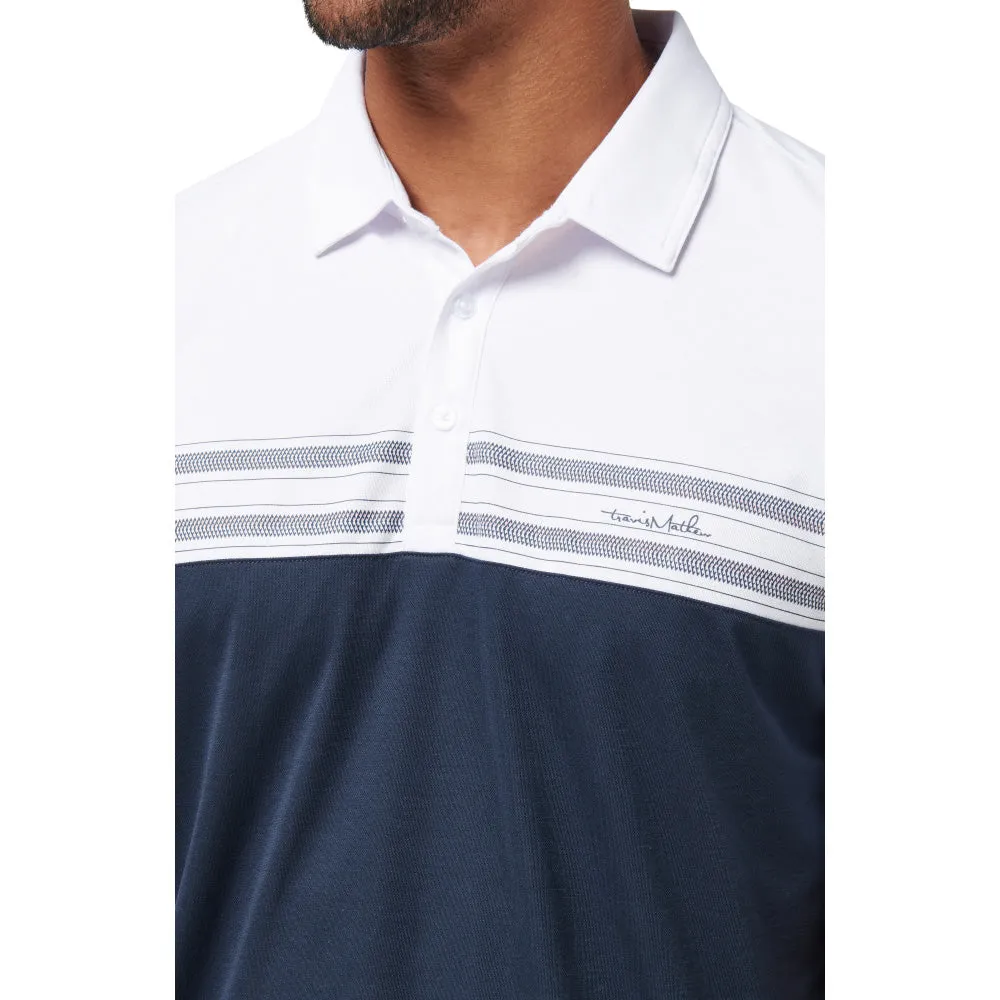 Travis Mathew Pali White Polo sold by Pro Hockey Life product image thumbnail 5