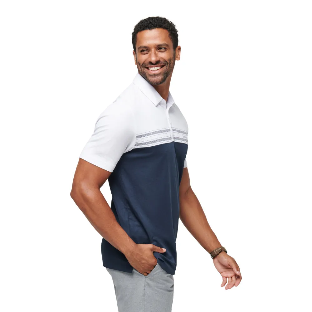 Travis Mathew Pali White Polo sold by Pro Hockey Life product image thumbnail 3