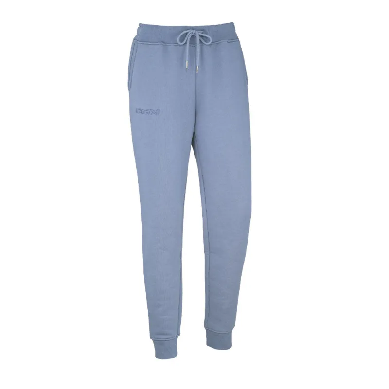 CCM Women's Core Blue Cuffed Jogger made by CCM