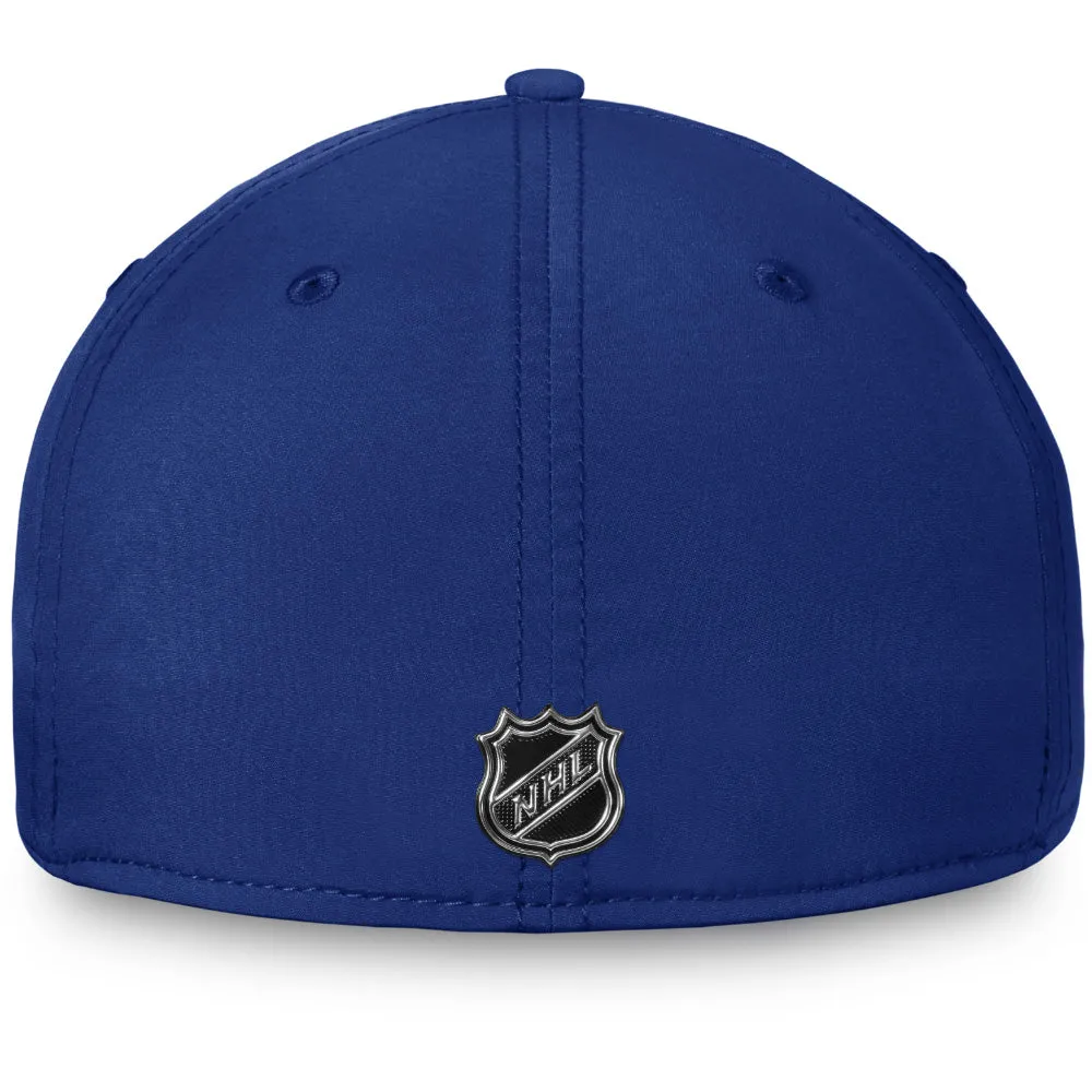 EDMONTON OILERS FANATICS AUTHENTIC PRO RINK STRETCH FIT CAP BLUE sold by Pro Hockey Life product image thumbnail 4