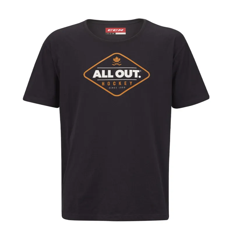 CCM Adult All Outside T Shirt sold by Pro Hockey Life