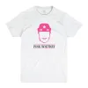 PINK WHITNEY LEAF HELMET T SHIRT - WHITE sold by Pro Hockey Life