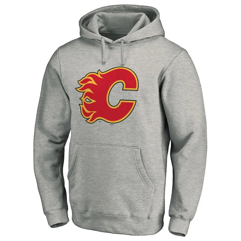 Calgary Flames Fanatics Adult Primary Logo Hoodie sold by Pro Hockey Life