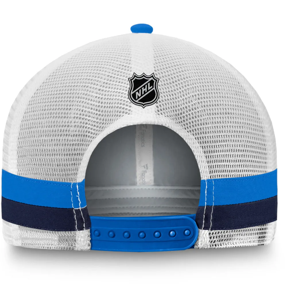 Fanatics Winnipeg Jets Breakaway Structured Adjustable Trucker Hat sold by Pro Hockey Life product image thumbnail 4