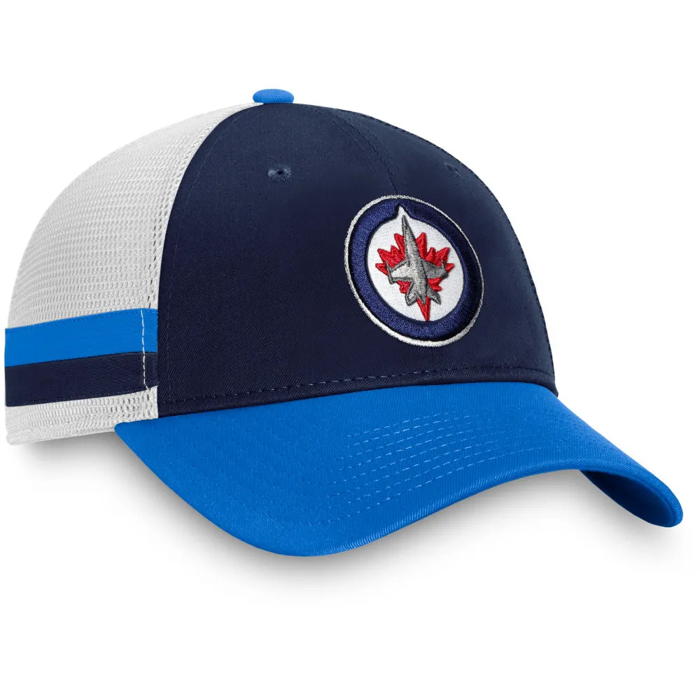 Fanatics Winnipeg Jets Breakaway Structured Adjustable Trucker Hat sold by Pro Hockey Life product image thumbnail 3
