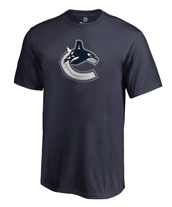 Vancouver Canucks Fanatics Men'S Primary Logo T Shirt sold by Pro Hockey Life