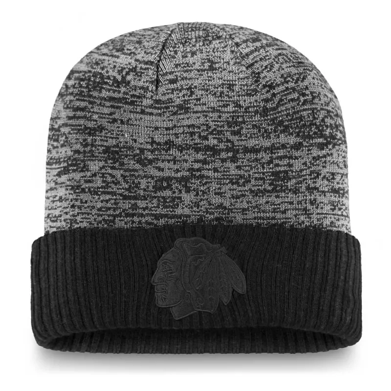 Chicago Blackhawks Fanatics Men'S Authentic Pro Black Ice Beanie Cuff Toque sold by Pro Hockey Life