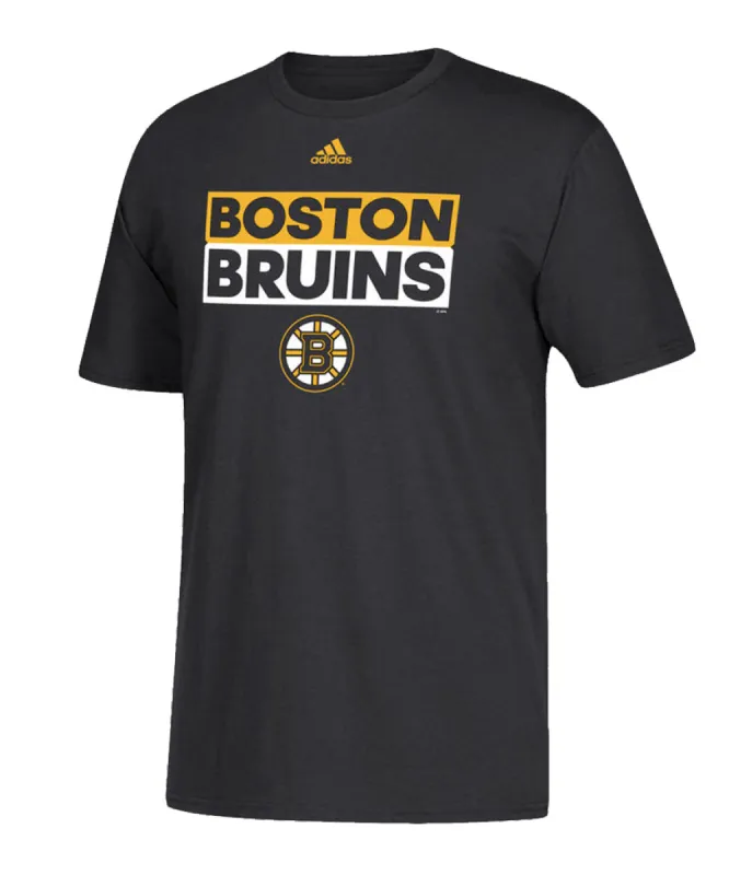 BOSTON BRUINS ADIDAS MEN'S ADI BOX T SHIRT sold by Pro Hockey Life