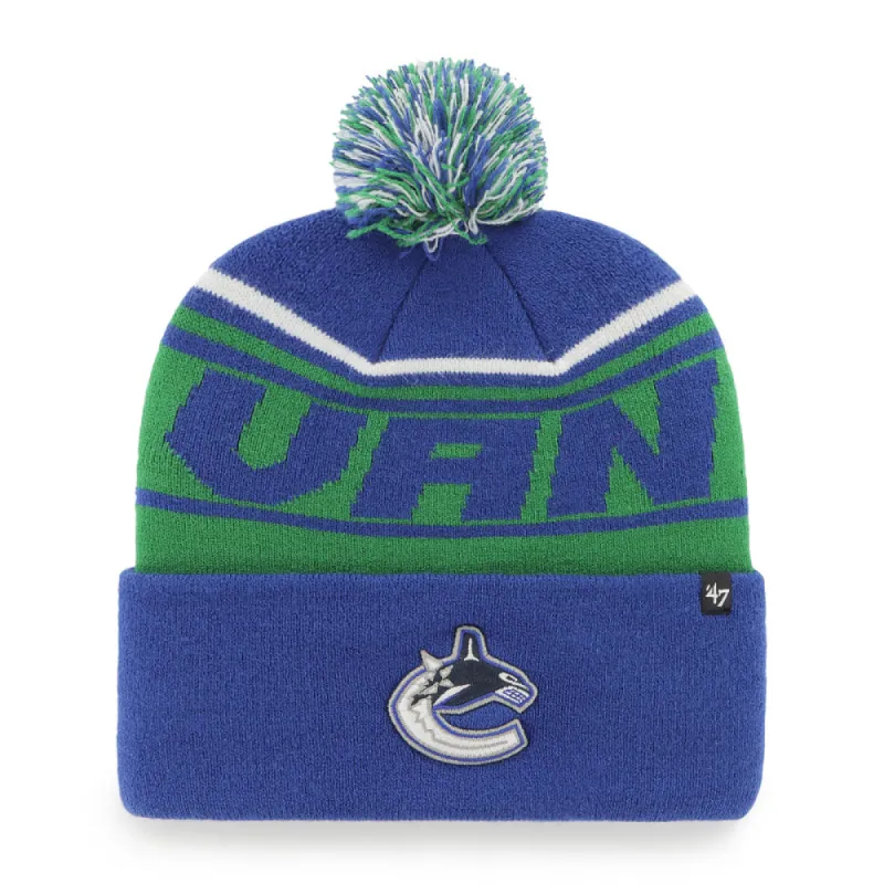 VANCOUVER CANUCKS STYLUS CUFFED KNIT TOQUE sold by Pro Hockey Life