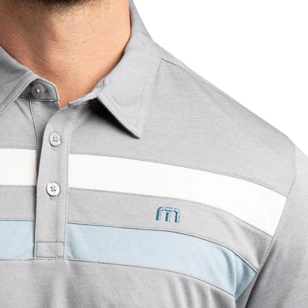 TRAVISMATHEW ADULT POSTCARD HOME POLO - GREY sold by Pro Hockey Life product image thumbnail 3