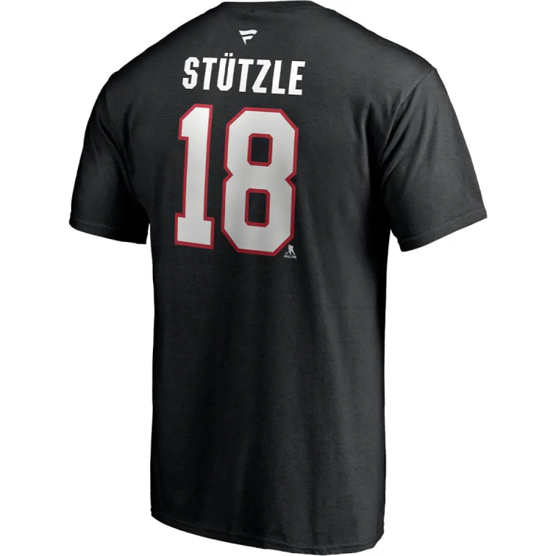 Fanatics Ottawa Senators Tim Stutzle Name And Number T Shirt sold by Pro Hockey Life