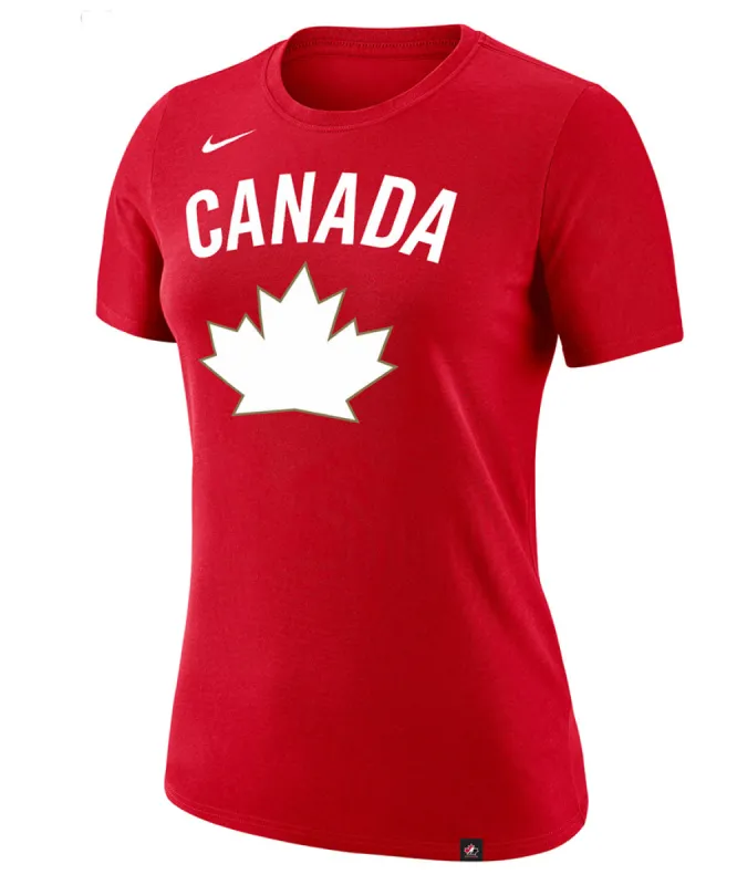 Nike Team Canada Women'S Dri-Fit Legend Heritage T Shirt sold by Pro Hockey Life