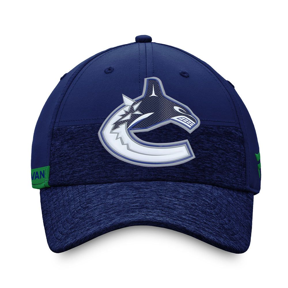 VANCOUVER CANUCKS FANATICS MEN'S AUTHENTIC PRO LOCKER ROOM STRUCTURED STRETCH FLEX HAT sold by Pro Hockey Life product image thumbnail 2