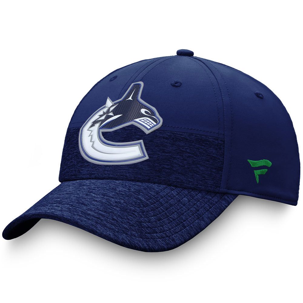 VANCOUVER CANUCKS FANATICS MEN'S AUTHENTIC PRO LOCKER ROOM STRUCTURED STRETCH FLEX HAT sold by Pro Hockey Life