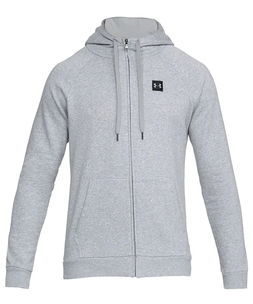 UNDER ARMOUR ADULT RIVAL FLEECE FZ HOODIE - GREY sold by Pro Hockey Life