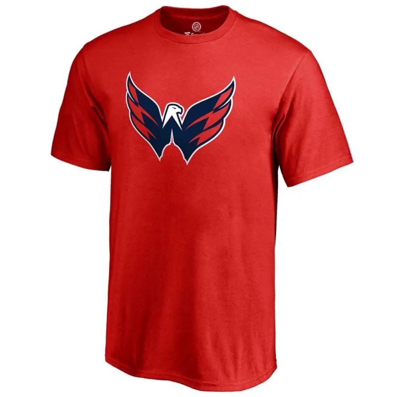 Washington Capitals Fanatics Adult Primary Logo Shirt sold by Pro Hockey Life