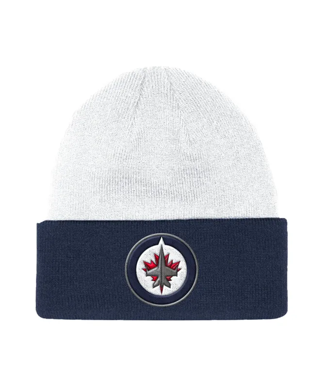 WINNIPEG JETS ADIDAS MEN'S CUFFED BEANIE TOQUE sold by Pro Hockey Life