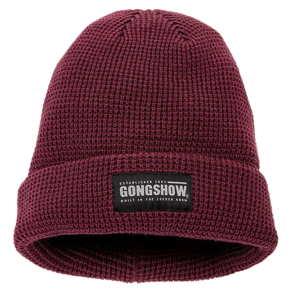 Gongshow Adult Dialed-In Maroon Toque sold by Pro Hockey Life