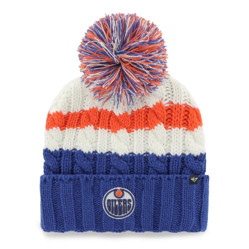 EDMONTON OILERS WOMEN'S ASHFIELD 47 CUFFED KNIT TOQUE sold by Pro Hockey Life