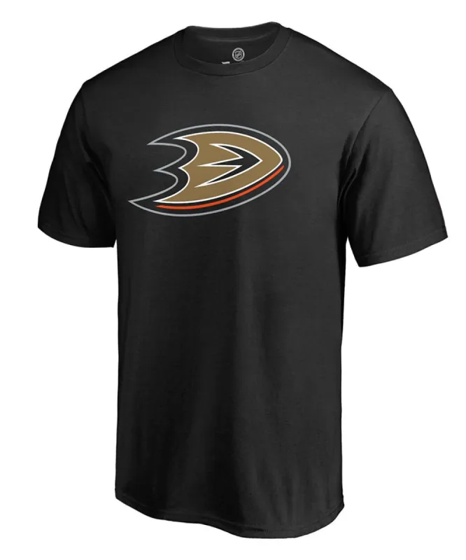 Anaheim Ducks Fanatics Men'S Primary Logo T Shirt sold by Pro Hockey Life