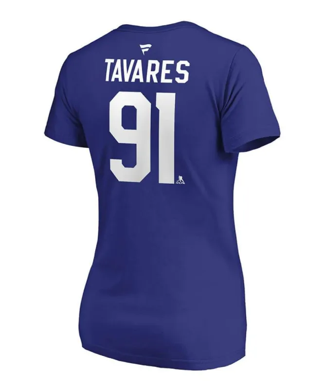 John Tavares Toronto Maple Leafs Fanatics Women'S Name & Number T Shirt sold by Pro Hockey Life