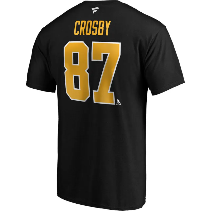Fanatics Pittsburgh Penguins Sidney Crosby Name And Number T Shirt sold by Pro Hockey Life