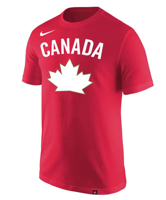 NIKE TEAM CANADA MEN'S CORE COTTON HERITAGE T SHIRT sold by Pro Hockey Life