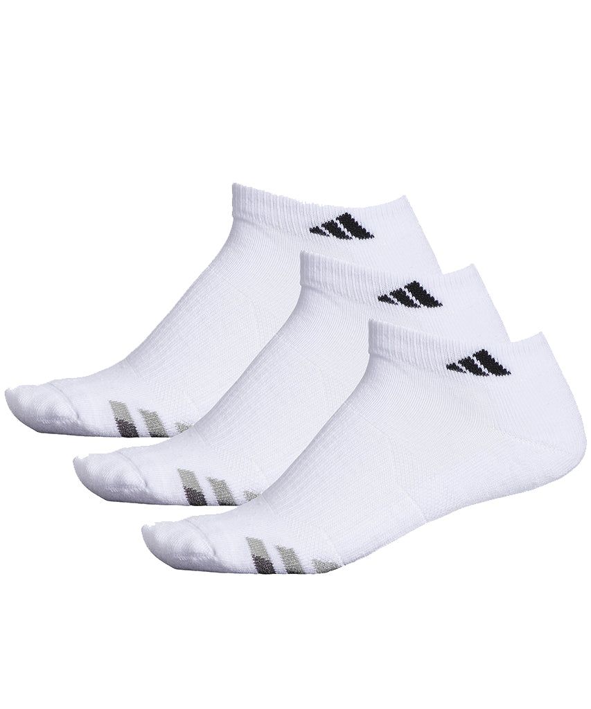 ADIDAS MEN'S 3 PACK CUSHION LOW SOCKS - WHITE sold by Pro Hockey Life