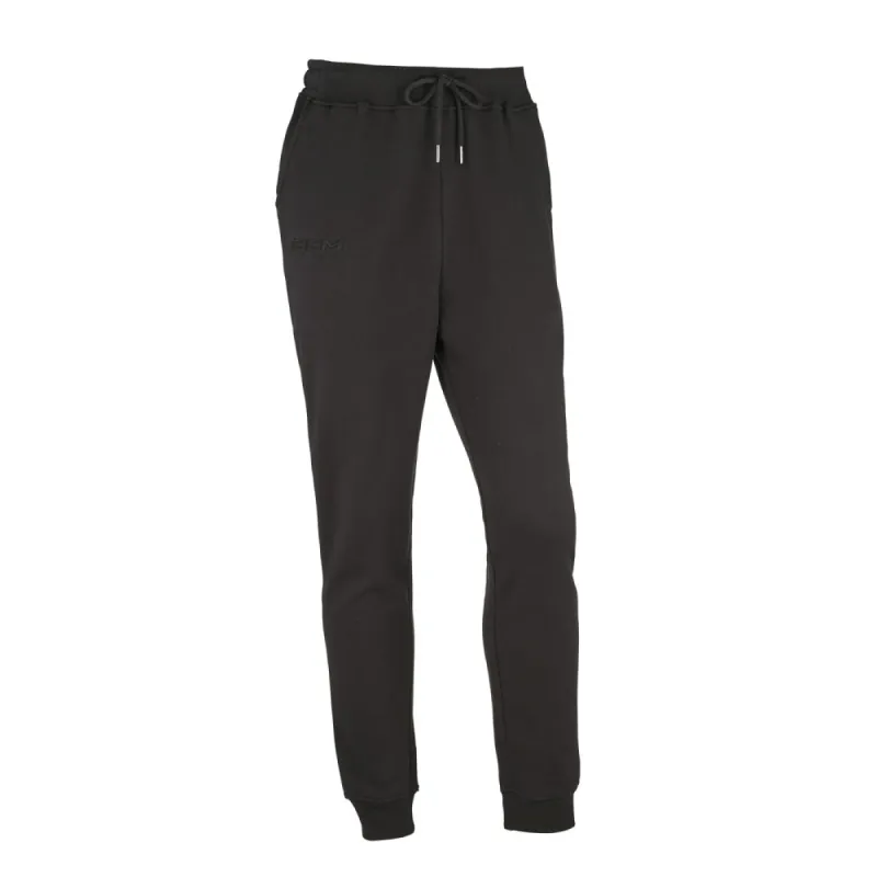 CCM Youth Core Fleece Black Cuffed Joggers sold by Pro Hockey Life
