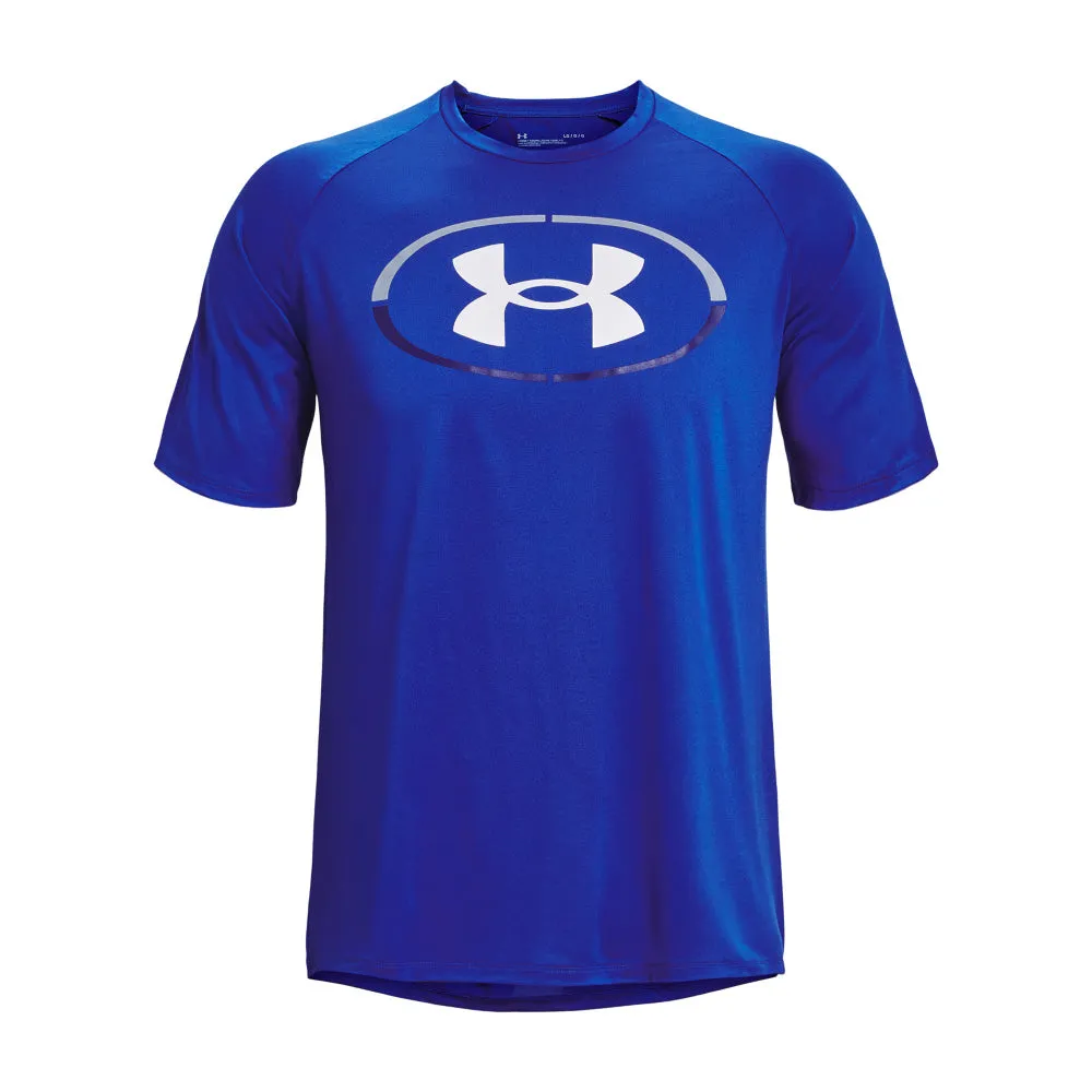 Under Armour Tech 2.0 Lock Up Blue T Shirt sold by Pro Hockey Life