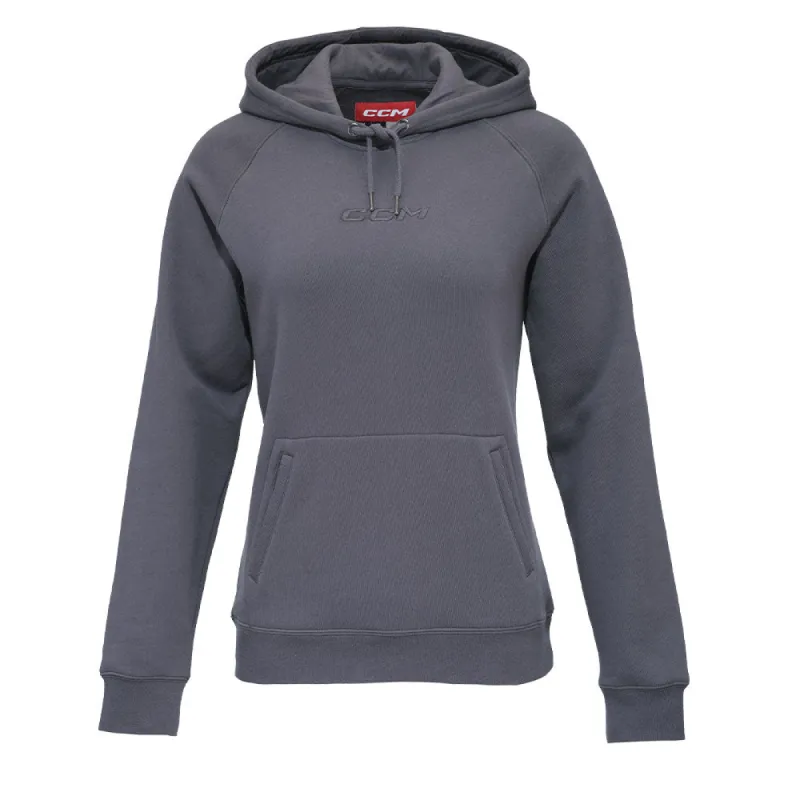 CCM Women's Core Grey Pullover Hoodie sold by Pro Hockey Life