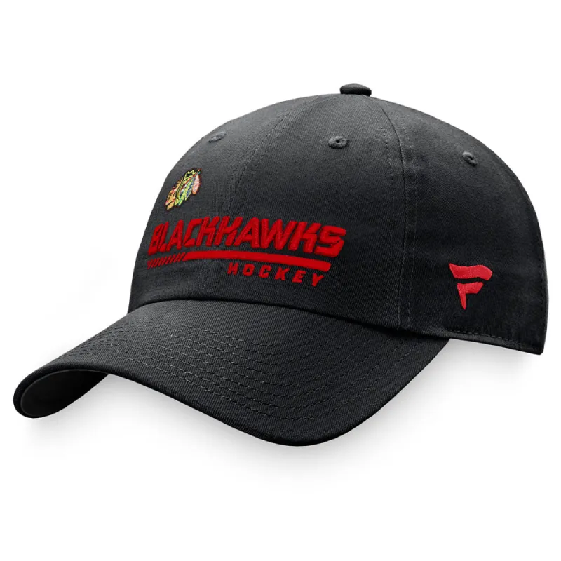CHICAGO BLACKHAWKS FANATICS MEN'S AUTHENTIC PRO LOCKER ROOM UNSTRUCTURED ADJUSTABLE HAT sold by Pro Hockey Life