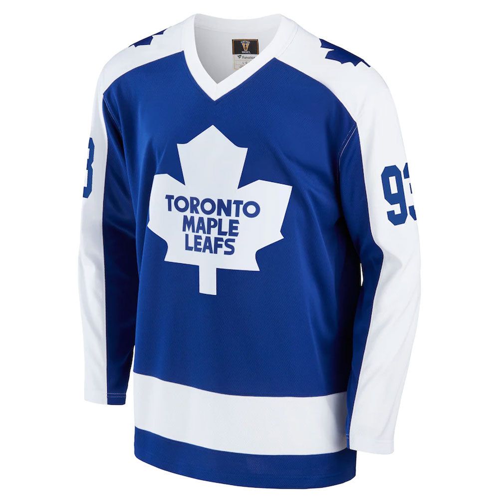 DOUG GILMOUR TORONTO MAPLE LEAFS FANATICS MEN'S HERITAGE BREAKAWAY JERSEY sold by Pro Hockey Life product image thumbnail 2