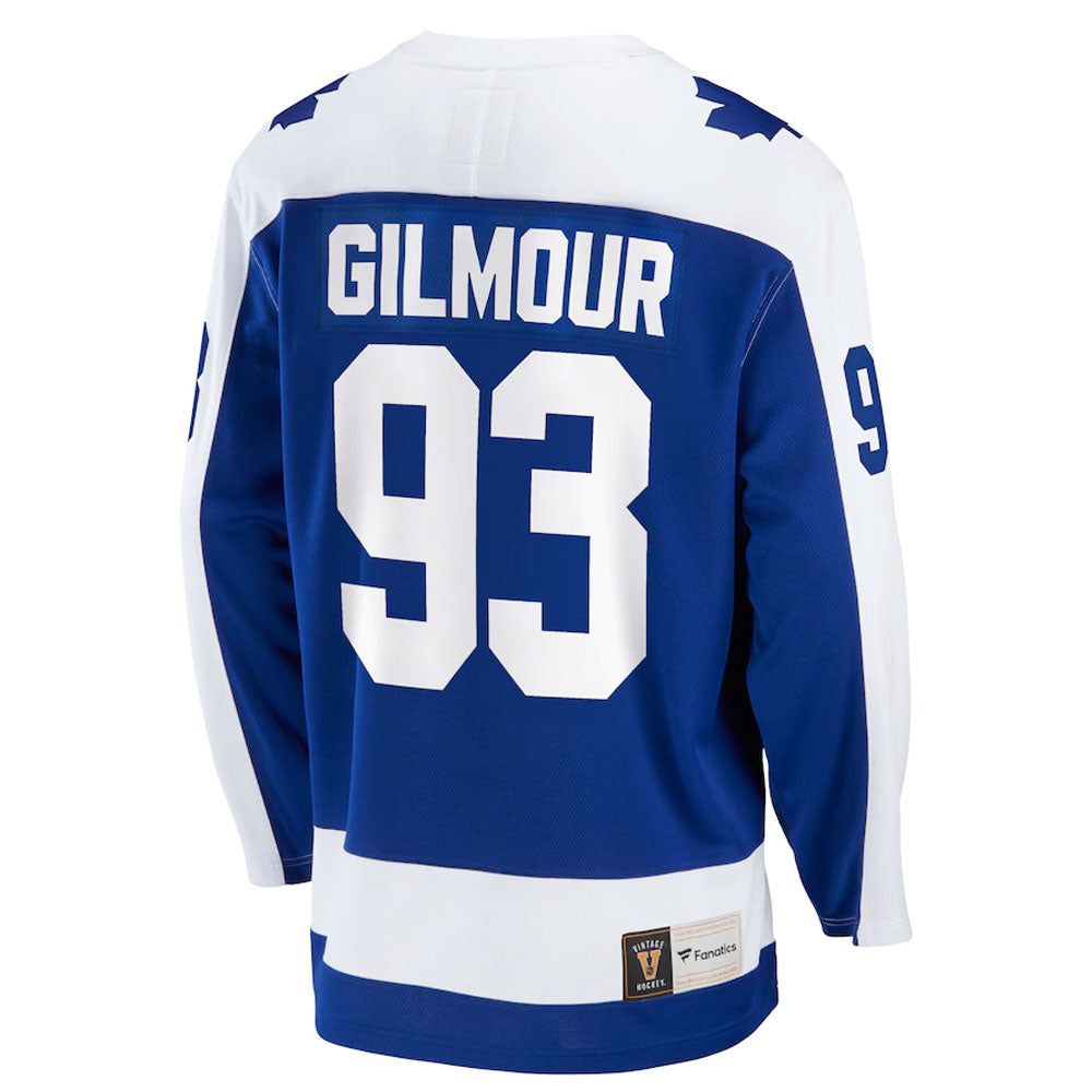 DOUG GILMOUR TORONTO MAPLE LEAFS FANATICS MEN'S HERITAGE BREAKAWAY JERSEY sold by Pro Hockey Life