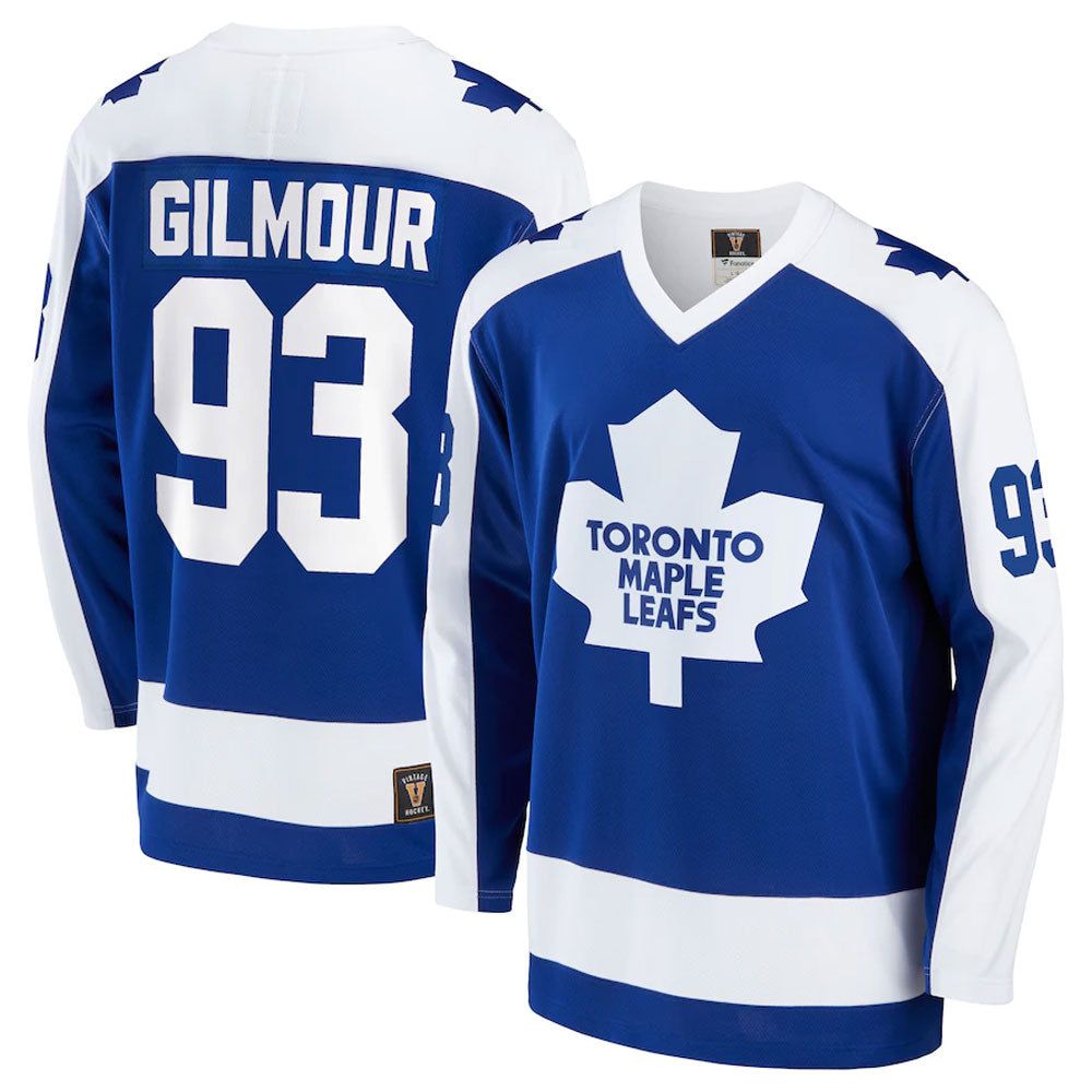 DOUG GILMOUR TORONTO MAPLE LEAFS FANATICS MEN'S HERITAGE BREAKAWAY JERSEY sold by Pro Hockey Life product image thumbnail 3